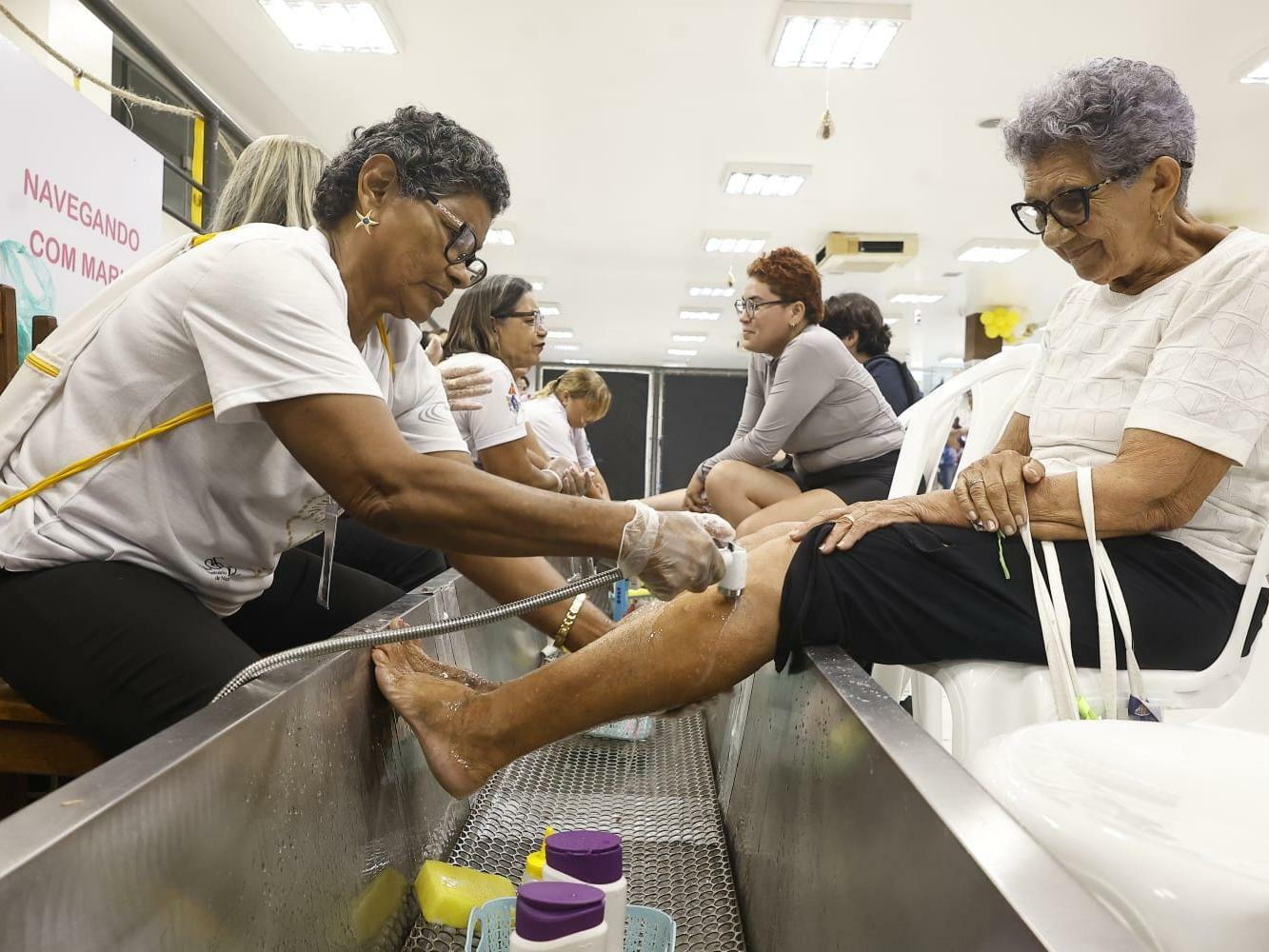 Abertura da Casa de Plácido começa com cânticos para Nossa Senhora de Nazaré